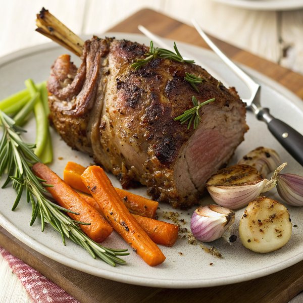 Perfect roast leg of lamb