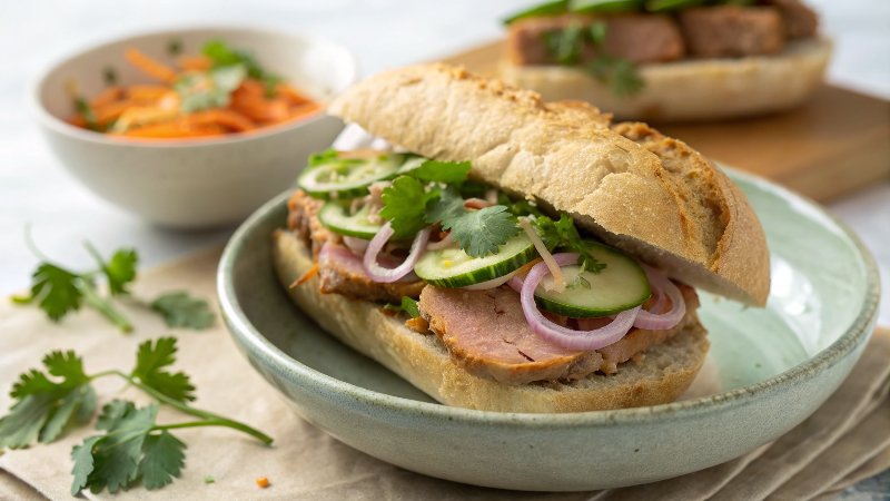 Picnic banh mi baguette