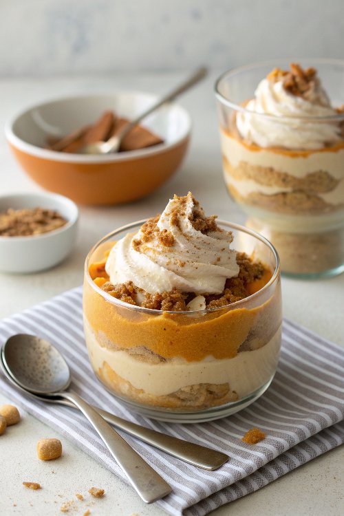 Pumpkin Mousse Parfait