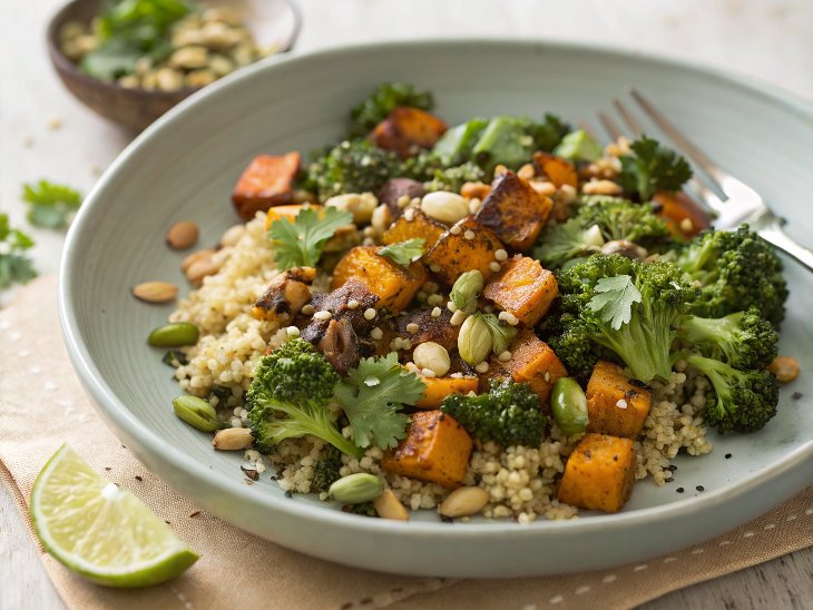Roasted Veggie Grain Bowl