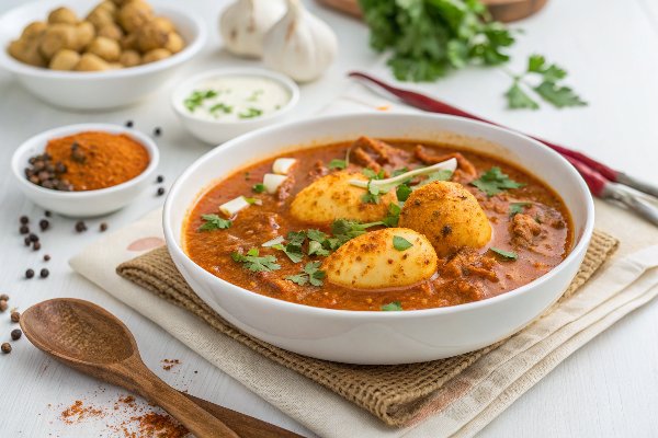 Shahi Egg Curry Recipe In Tomato & Cashew Gravy