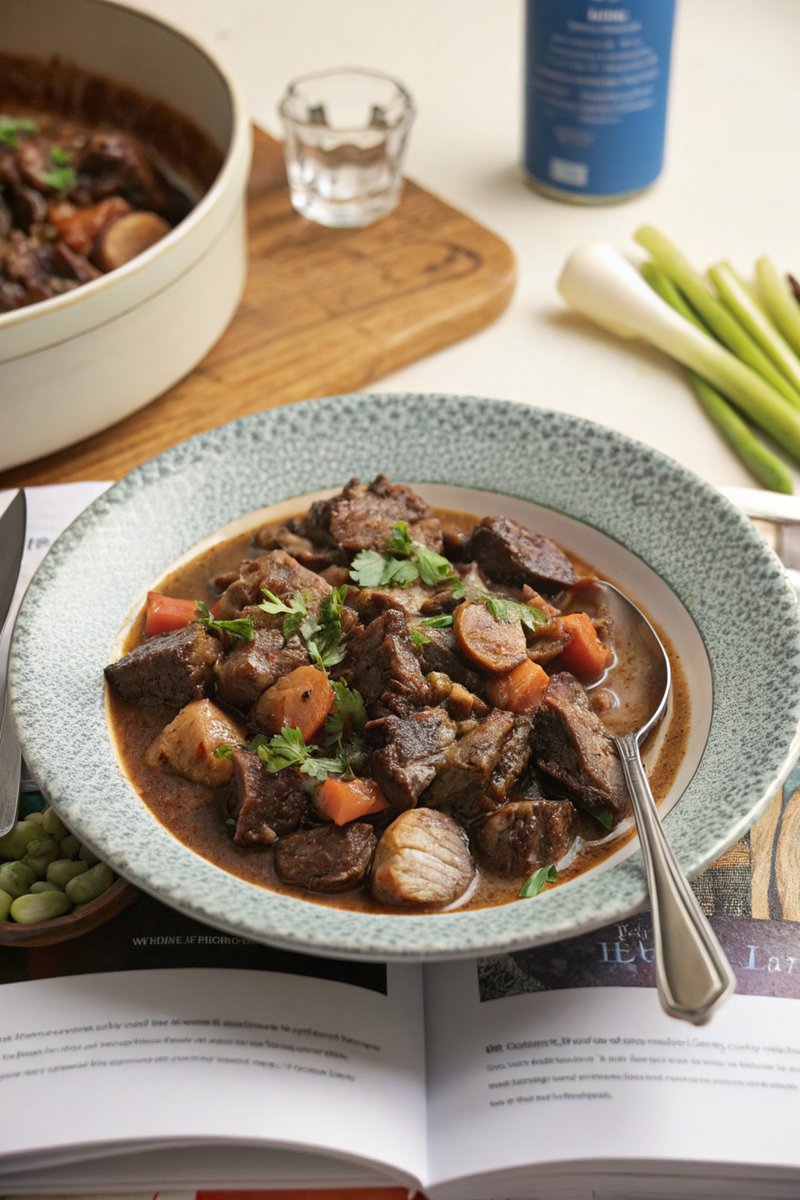 Slow-Cooked Beef Bourguignon