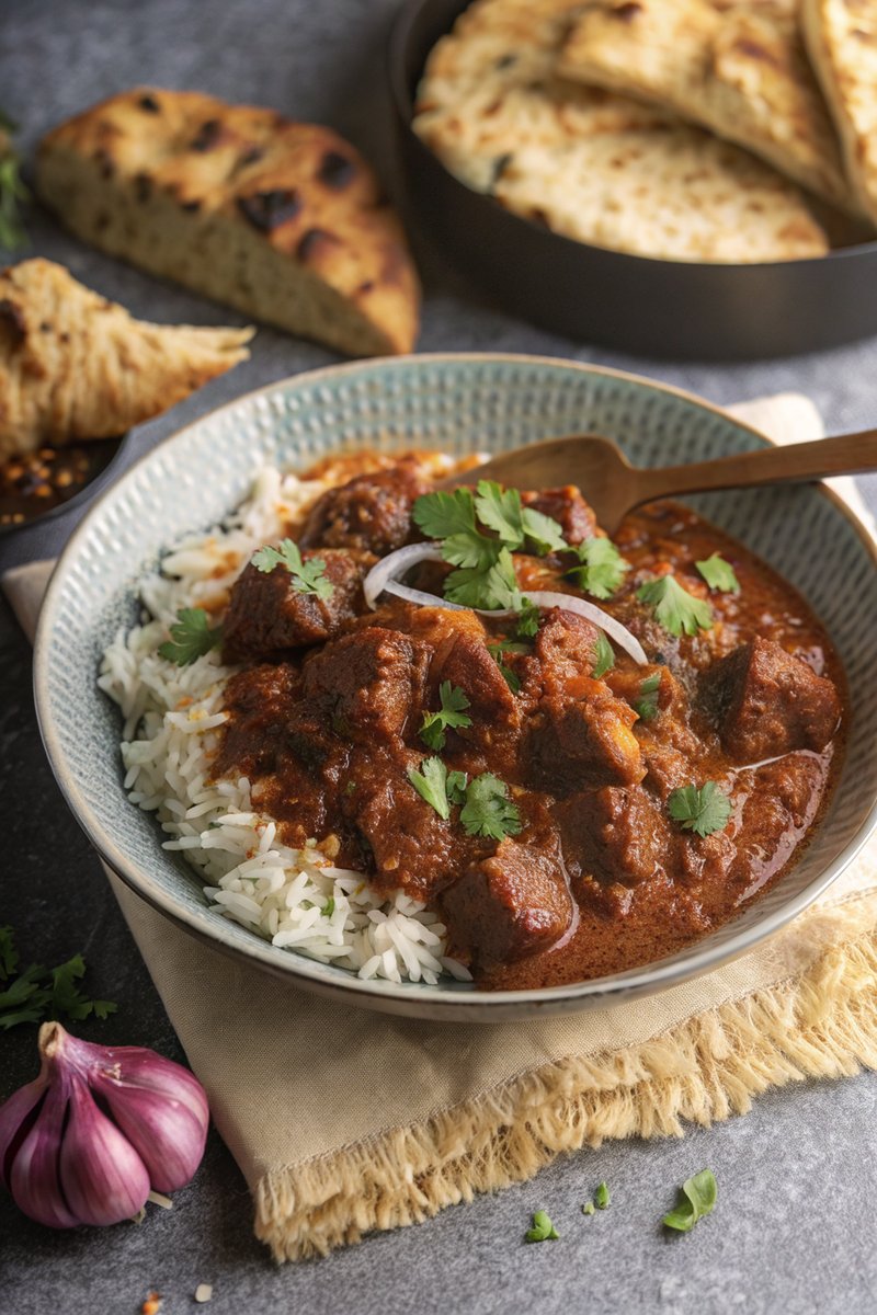 Slow-Cooked Beef Madras Curry