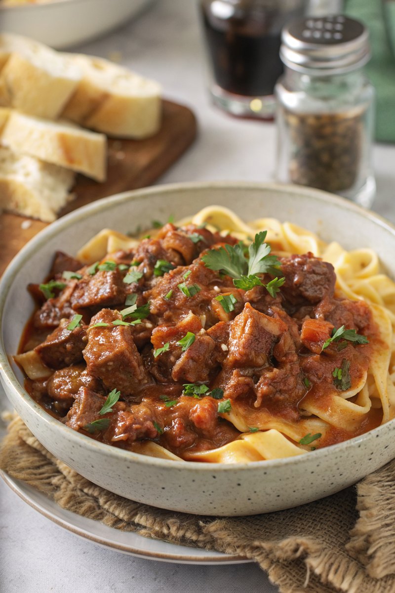 Slow-Cooked Beef Ragù
