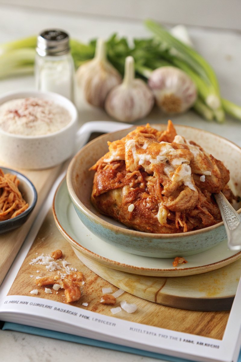 Slow-Cooked Buffalo Chicken