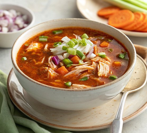 Smoky chipotle chicken soup
