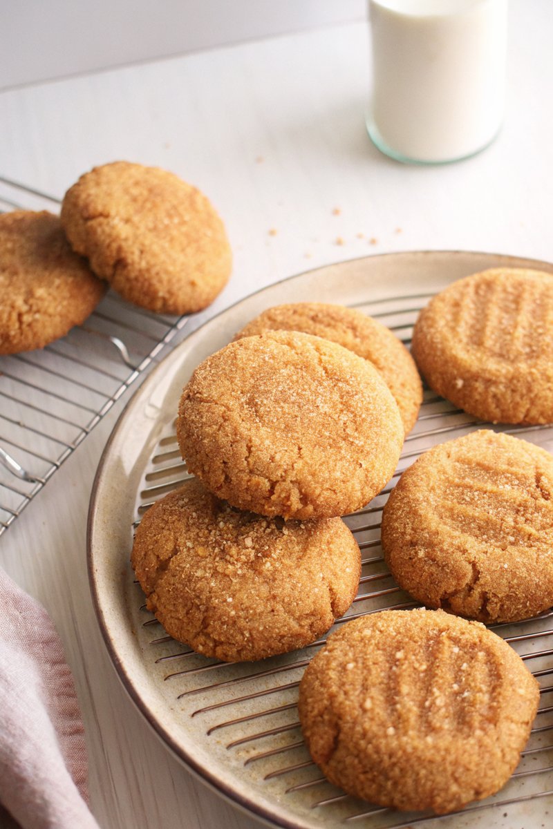 Soft and Chewy Peanut Butter Cookies