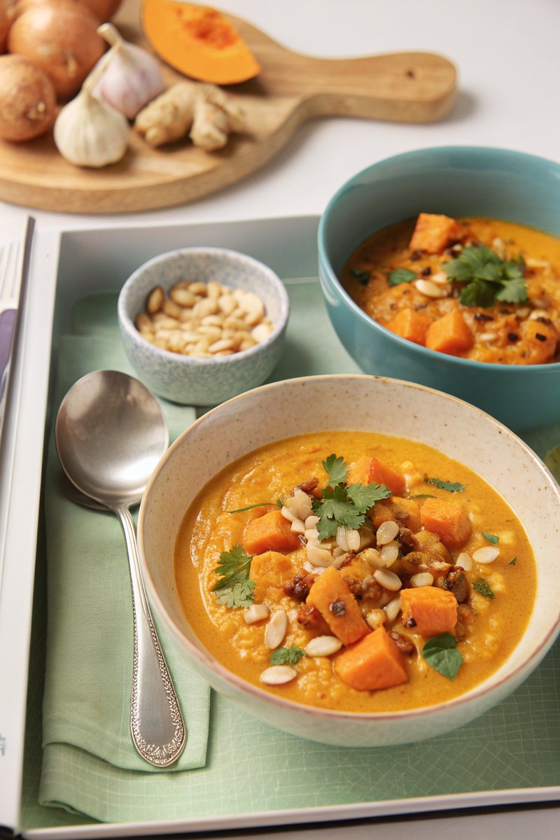 Spiced Butternut Squash Soup