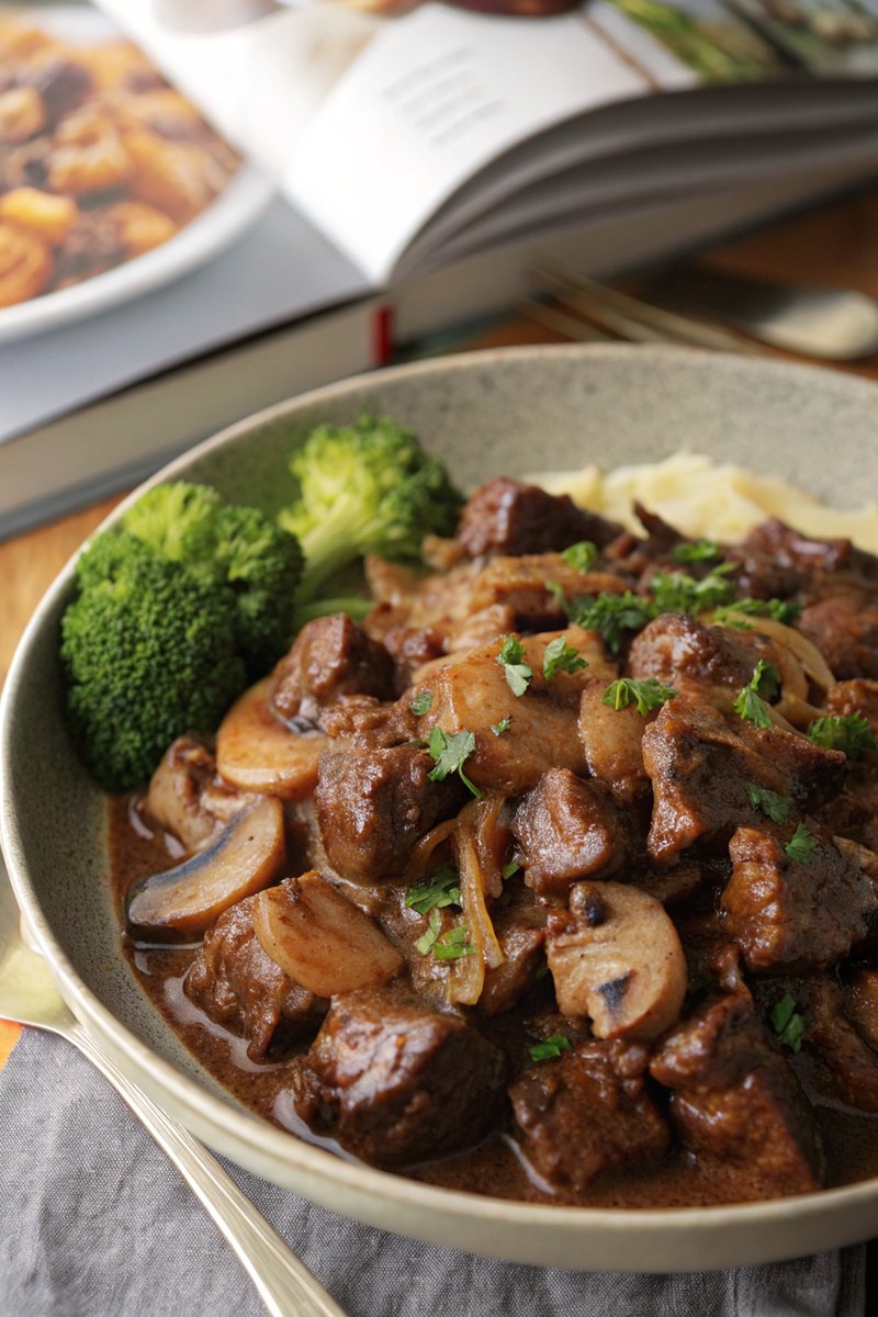 Steak Diane Beef Casserole