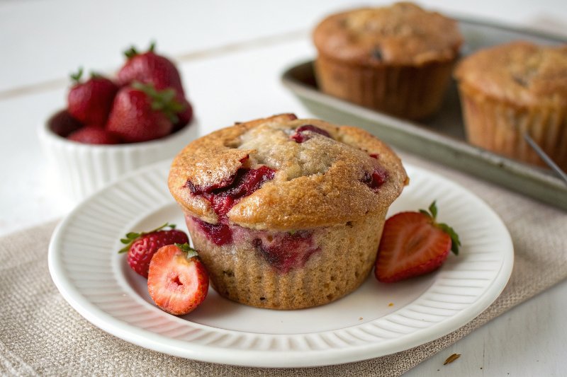 Strawberry Muffins