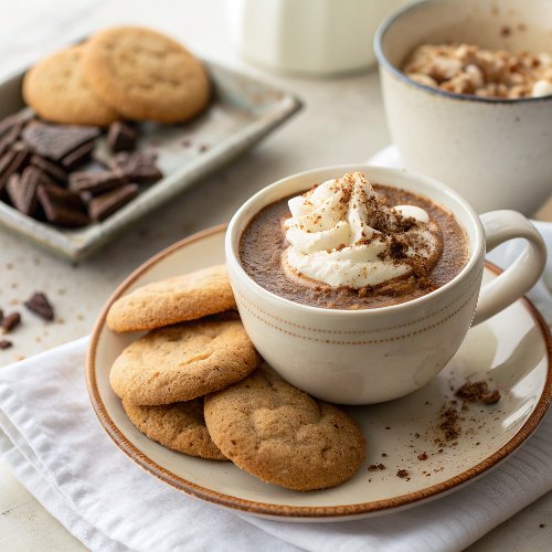 Sugar Cookie Hot Chocolate.
