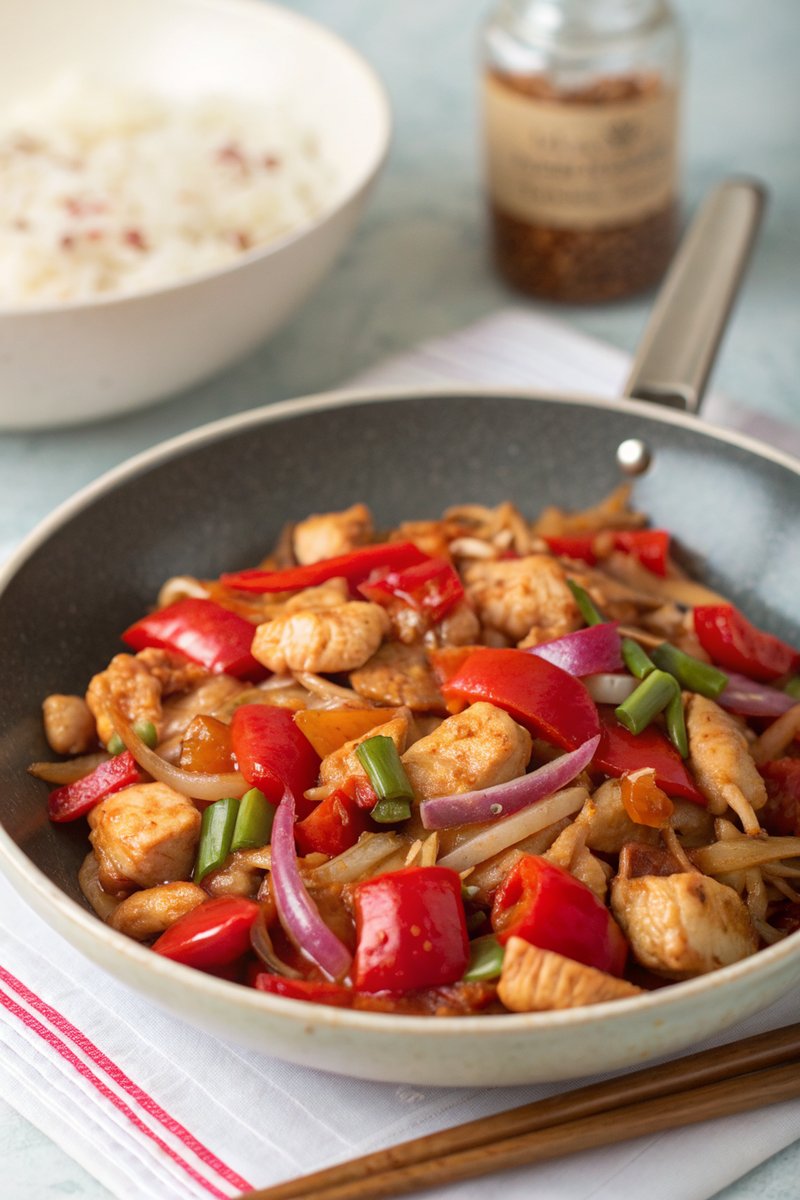 Sweet and Sour Chicken Stir-Fry
