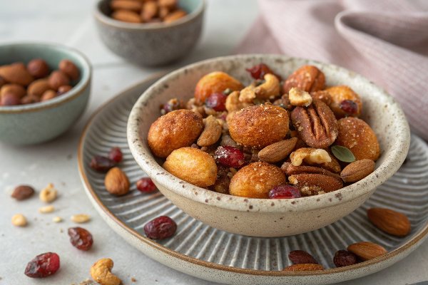Sweet and Spicy Holiday Nuts