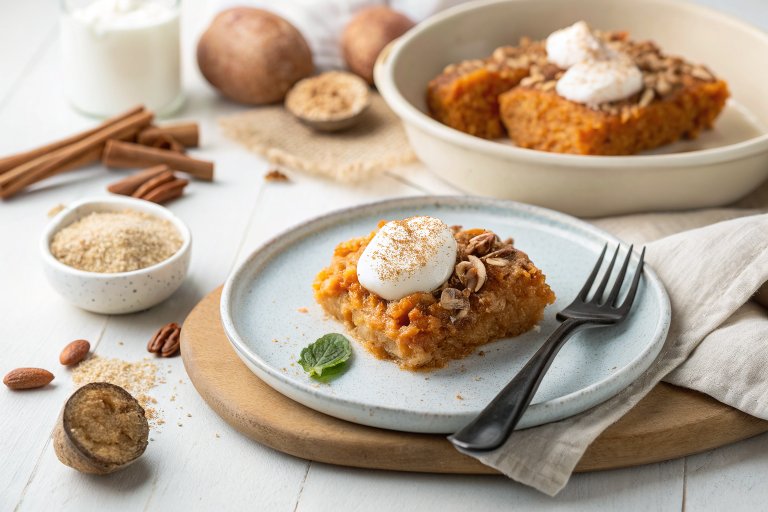 Sweet Potato Casserole Baked Oatmeal