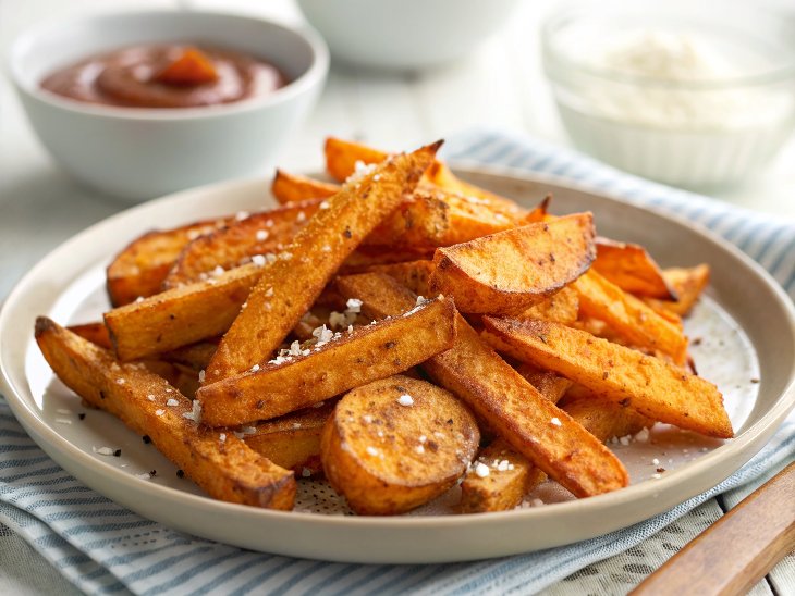 Sweet Potato Fries (Baked or Fried)