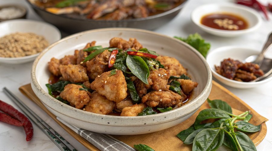 Taiwanese Salt and Pepper Chicken