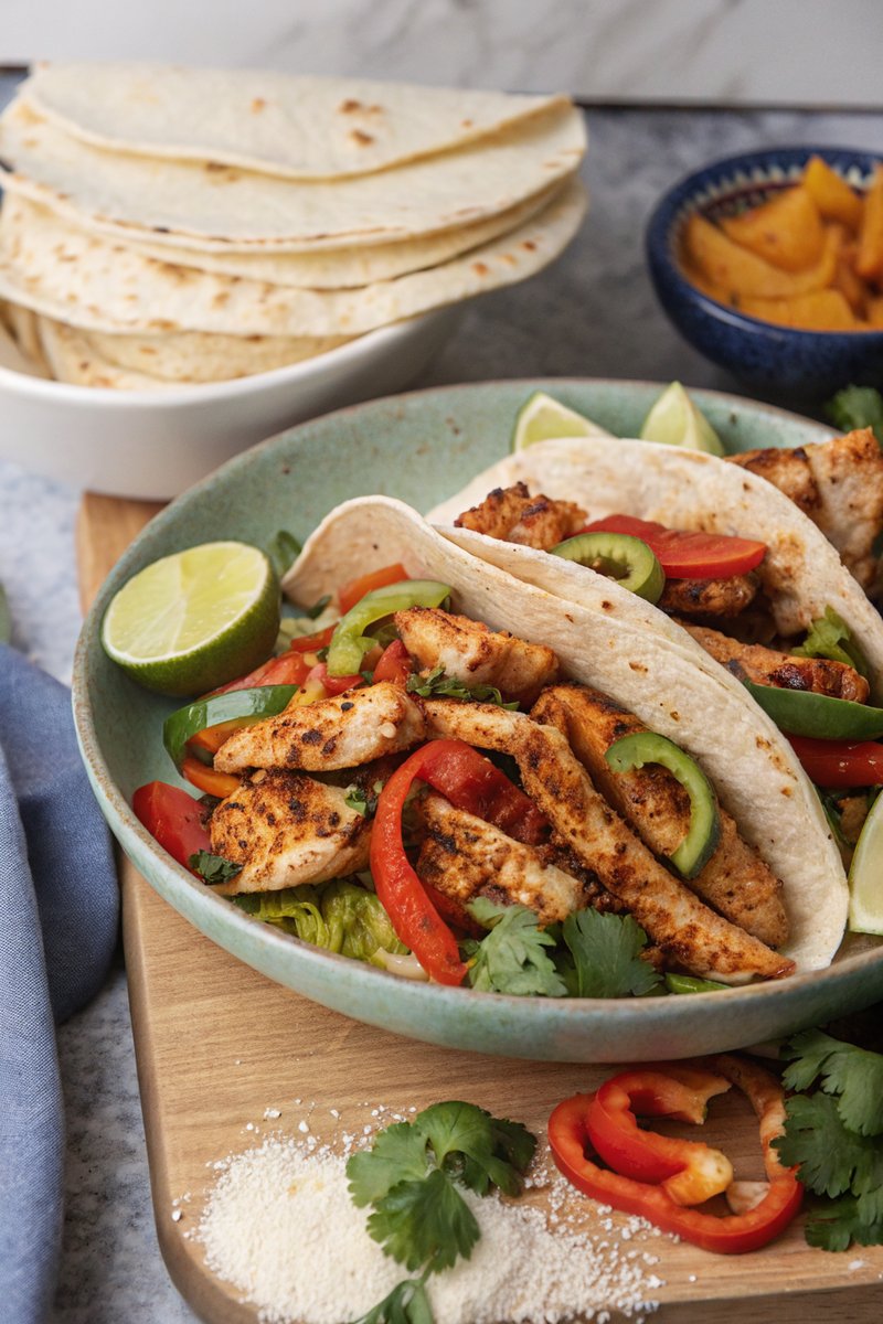 Tex-Mex Chicken Fajitas
