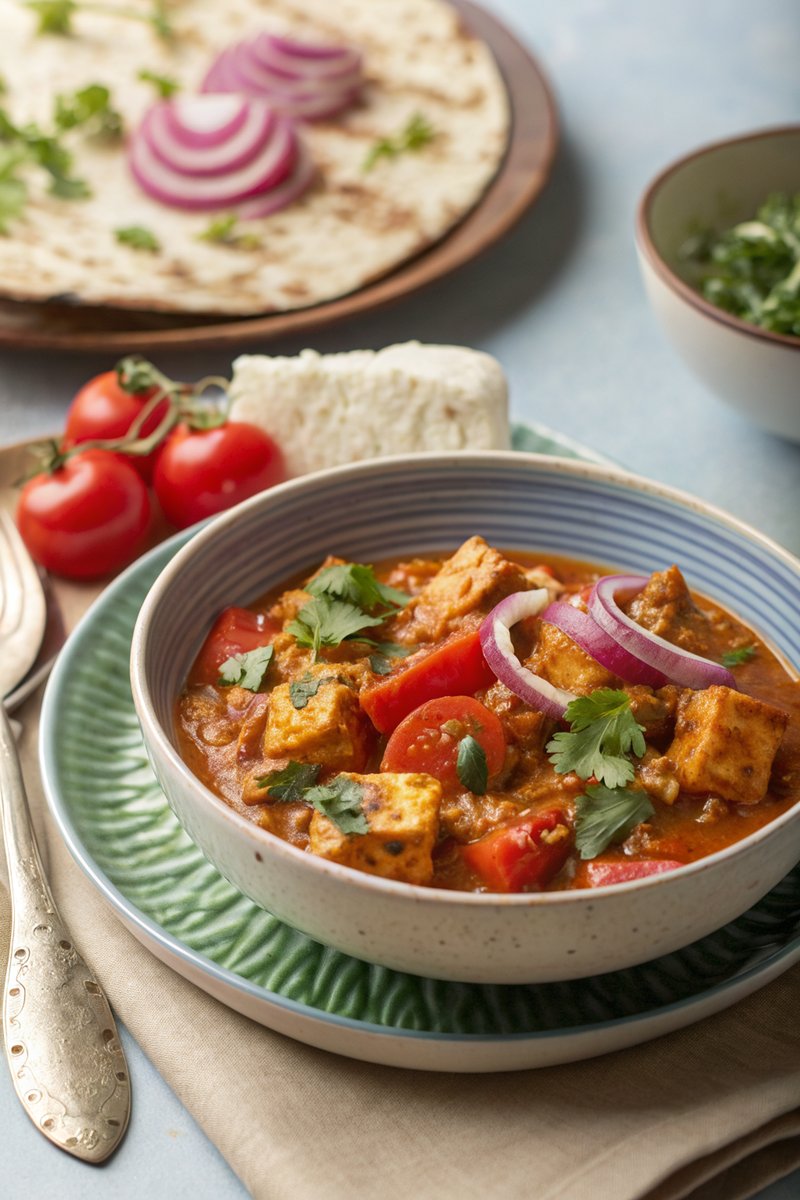 Tomato and Paneer Slow Cooker Curry
