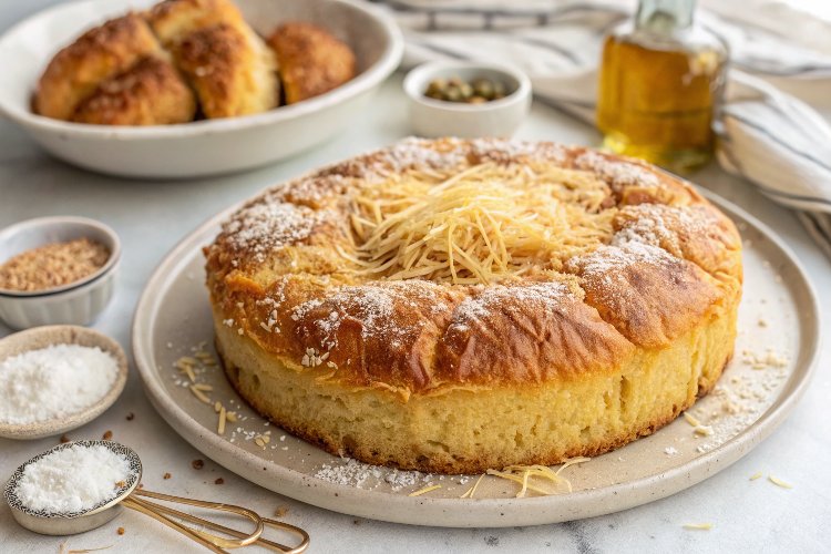 Vasilopita (Greek New Year's Bread)