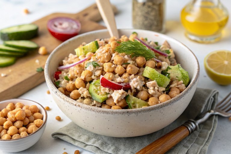Vegan Chickpea "Tuna" Salad