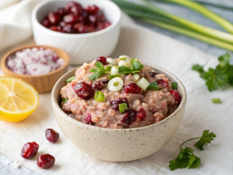 Vegan Cranberry Jalapeño Dip