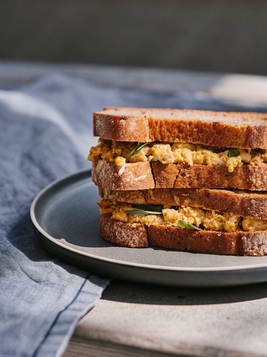 Vegan "Egg" Salad Sandwich