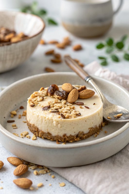 Vegan No-Bake Cheesecake