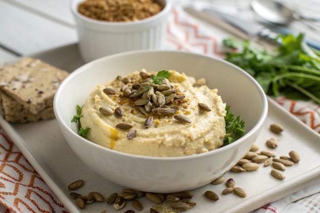 Vegan Sunflower Seed Cheese