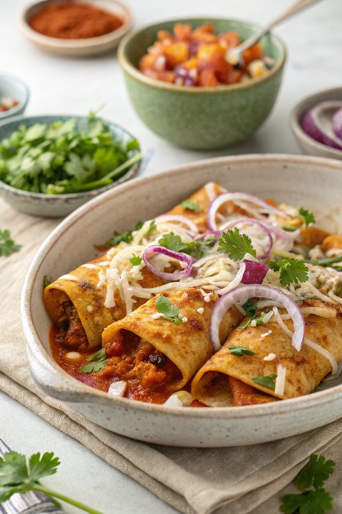 Vegetarian Enchiladas