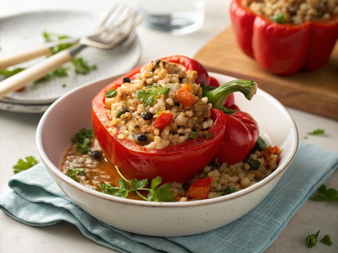 Vegetarian Stuffed Peppers
