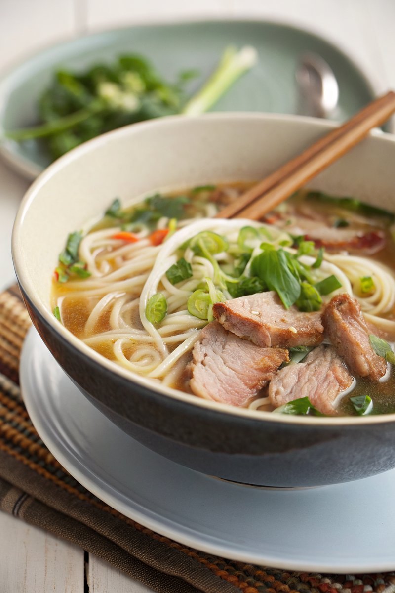Vietnamese Pork Noodle Soup