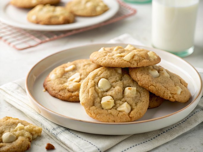 White Chocolate Macadamia Nut Cookies
