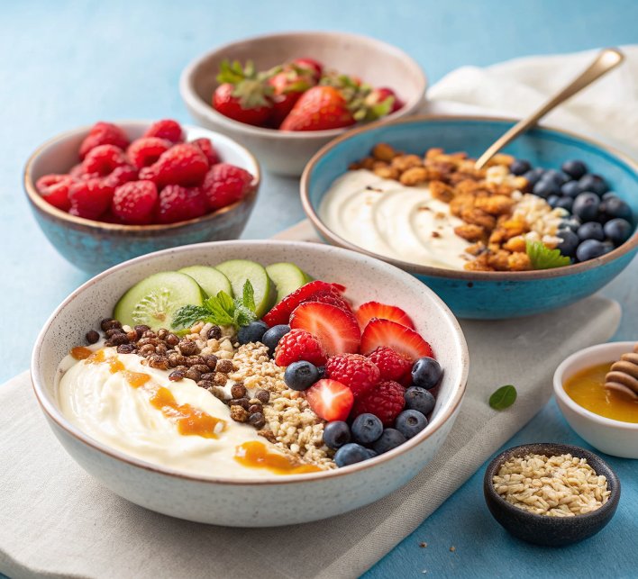 Yogurt Bowls (4 Ways)