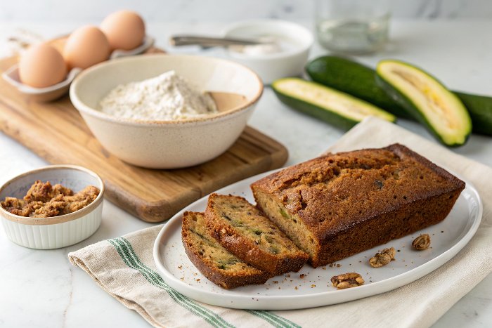 Zucchini Banana Bread